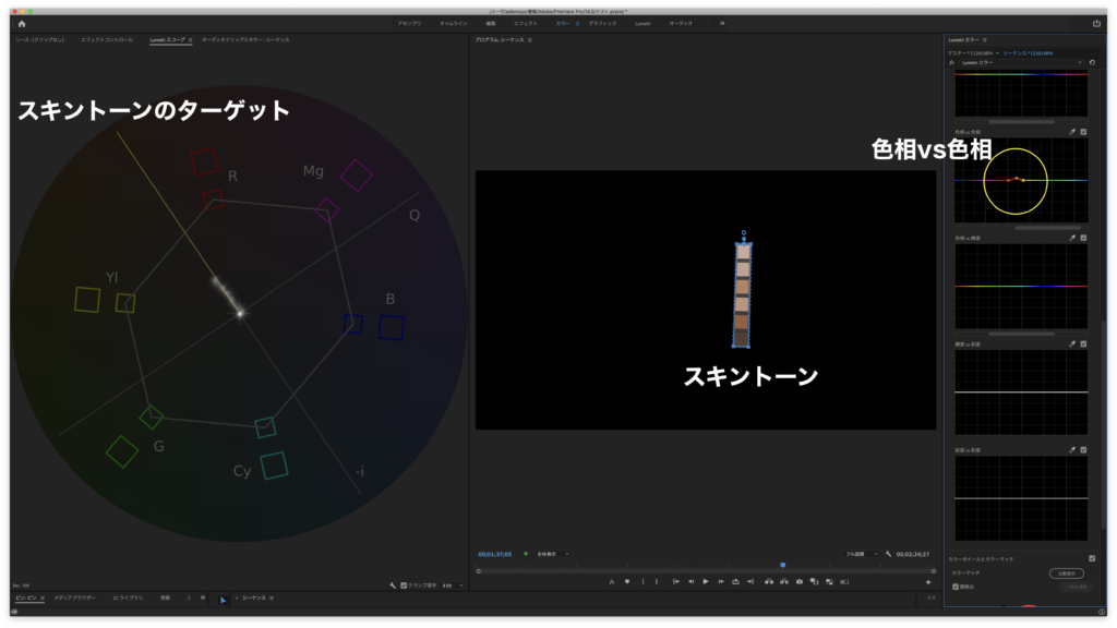 Lumetriスコープはこうやって使う！