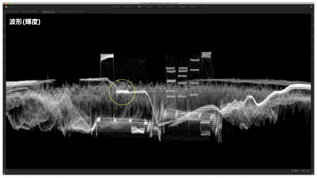 Lumetriスコープはこうやって使う！