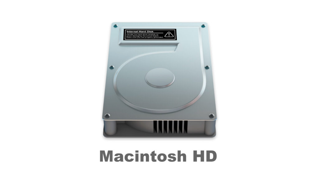 Macintosh HDの構造を理解する